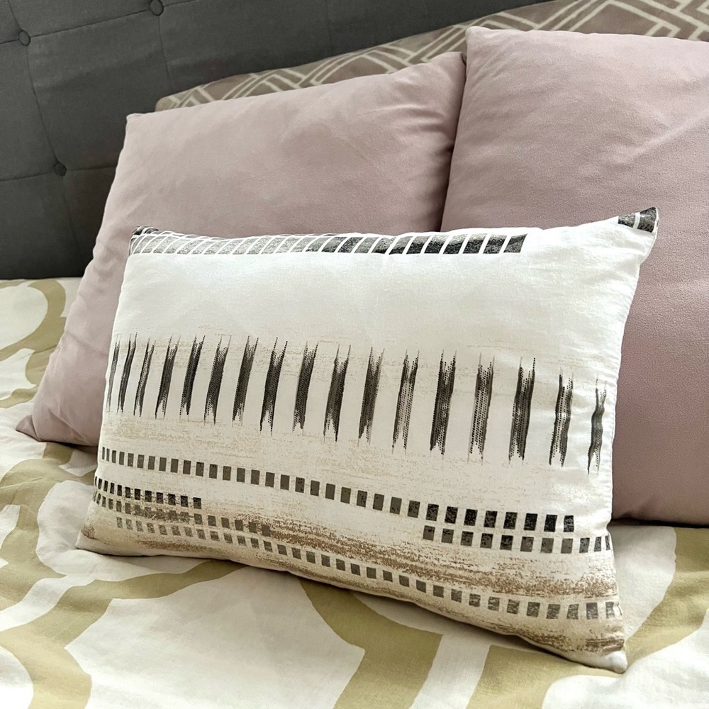 Small accent boho pillow